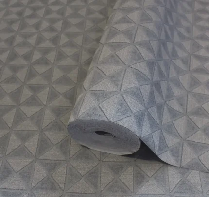 Gray Embossed Icon Adawall Wallpaper 24105-3